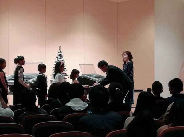2018年12月2日  きたこぶしホールサウンド・カーニバル 表彰式の様子