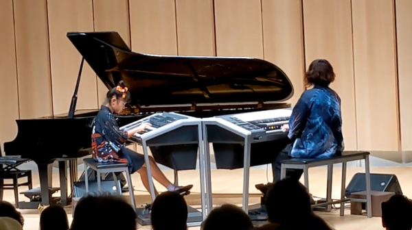 ミュージックライブ2024ふきのとうホール演奏曲「絆丿奇跡」お母さんとのアンサンブルです♪
