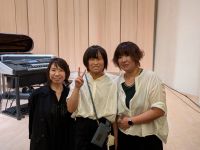 ふきのとうホールMusic Live 2026曲名「カーテンコール」母娘で楽しく息の合った演奏をしました♪